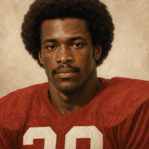 Artistic portrait of Billy Sims